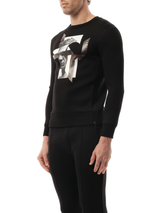 Sweatshirt in Black