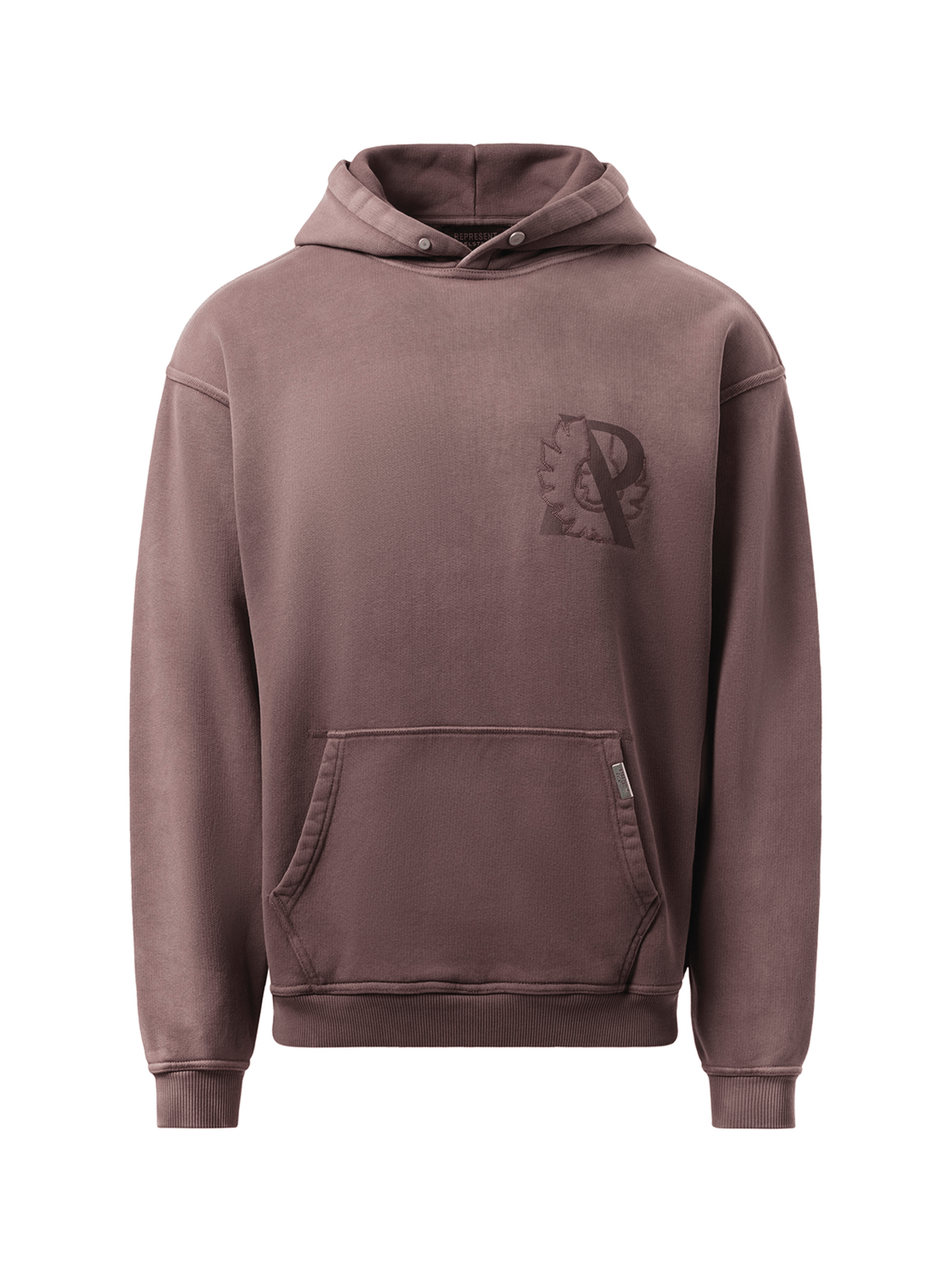 Represent Represent X Belstaff Outline Phoenix Hoodie in Plum