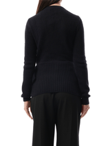 Knitted Jacket in Blue