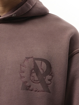 Represent Represent X Belstaff Outline Phoenix Hoodie in Plum