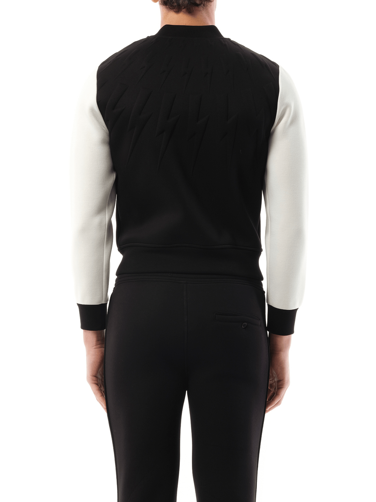 Zip Sweatshirt in Black
