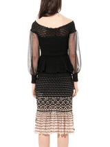 Criss Cross Dress in Black