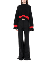 Chunky Rib Knitwear in Black