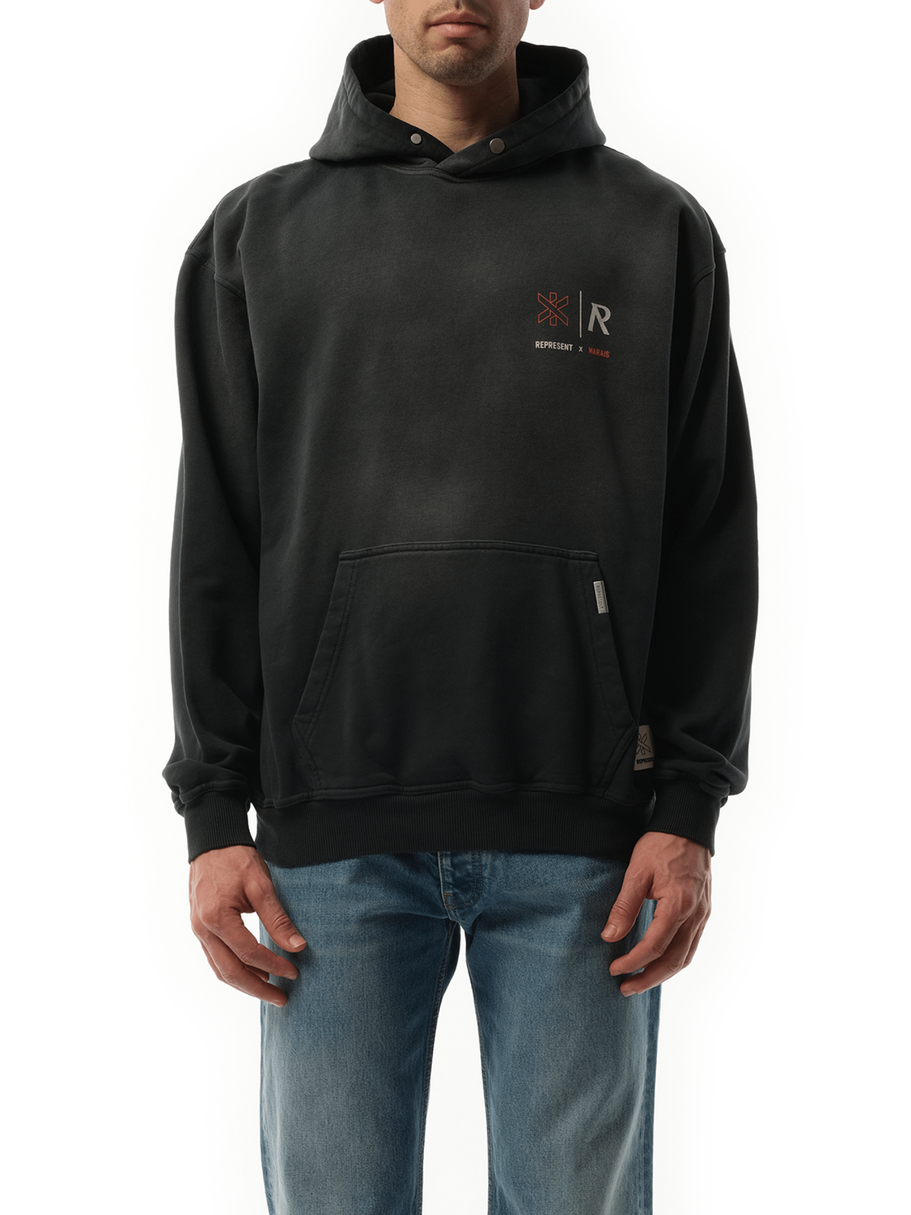 Represent x Marais Logo Lock Up Hoodie