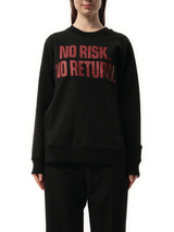 Sweatshirt in Black