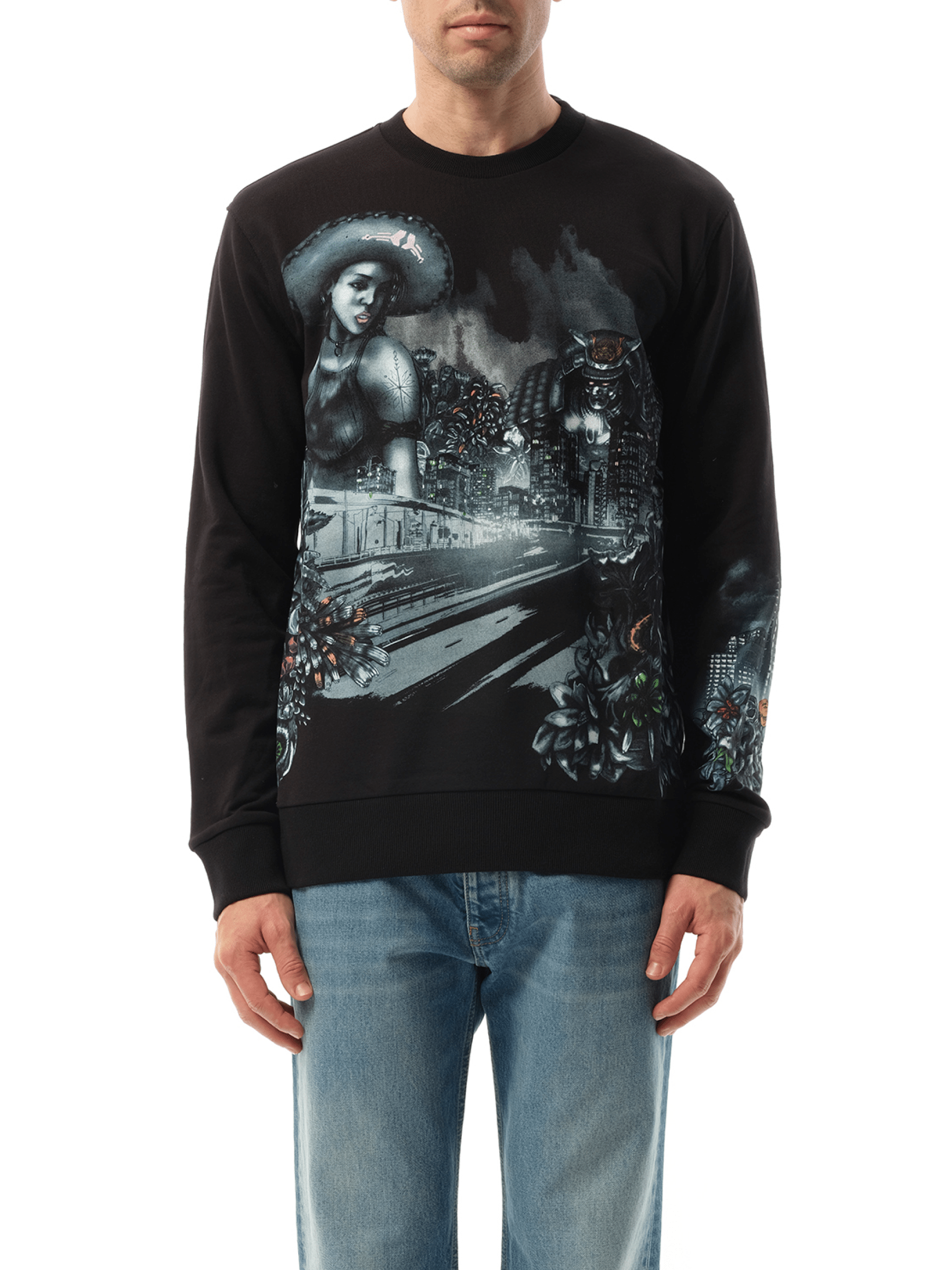 Lonely Sweatshirt in Black