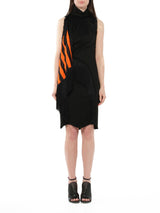 Podium Robe Dress in Black