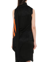 Podium Robe Dress in Black