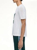 Adidas x WB Knit T-Shirt in Chalk White