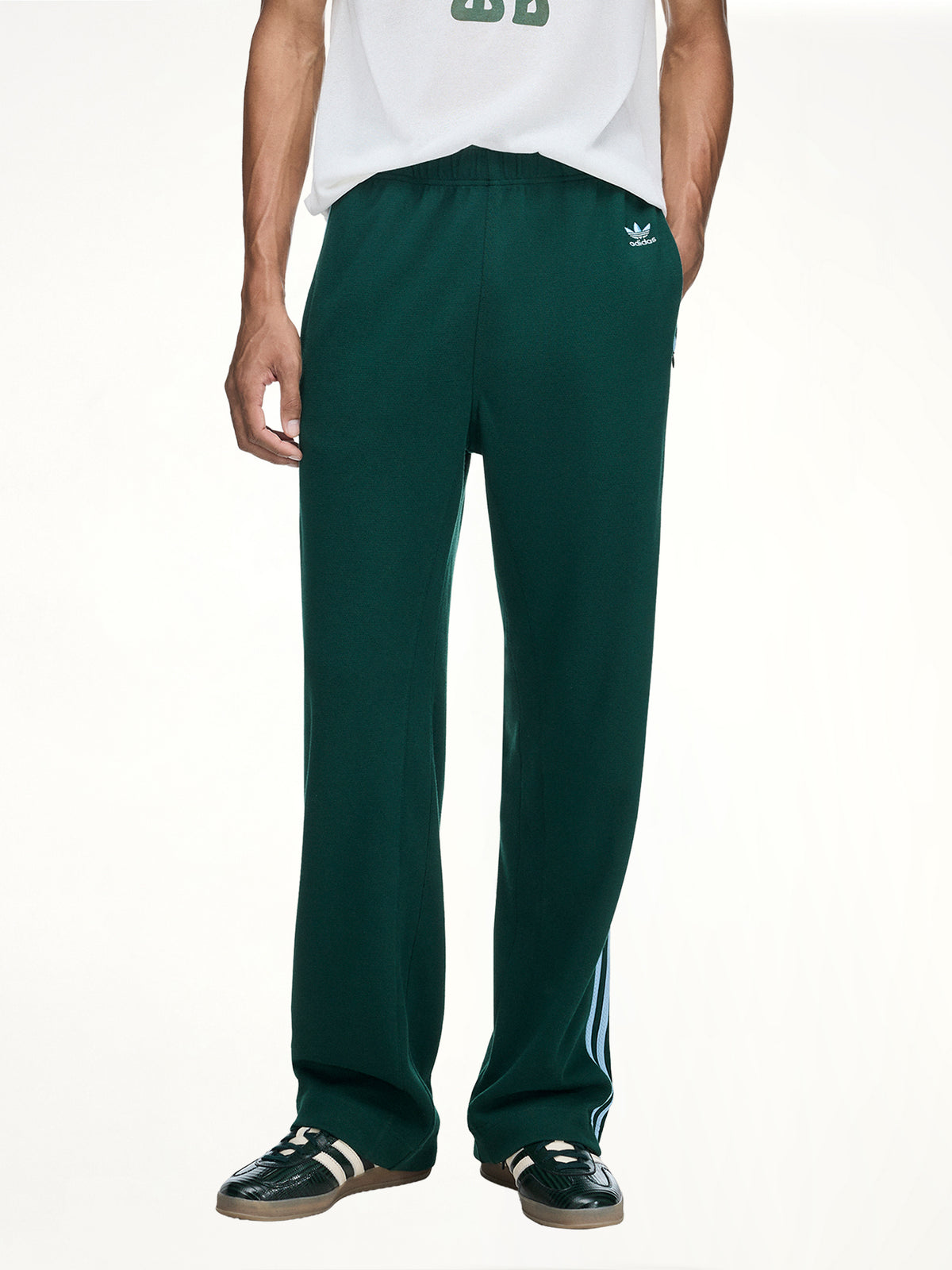 Adidas x WB 80's Track Pants in Green Night