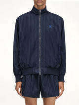 Adidas x WB Pinstripe Track Top in Night Navy