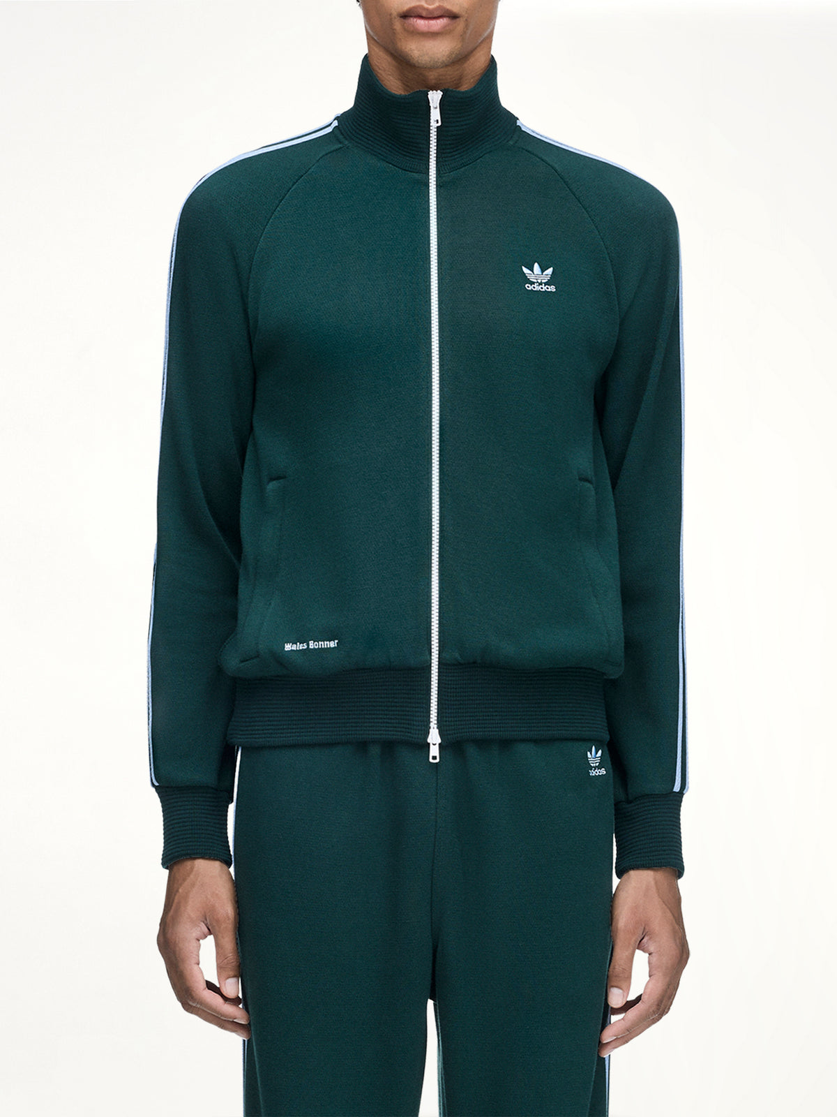 Adidas x WB 80's Track Top in Green Night