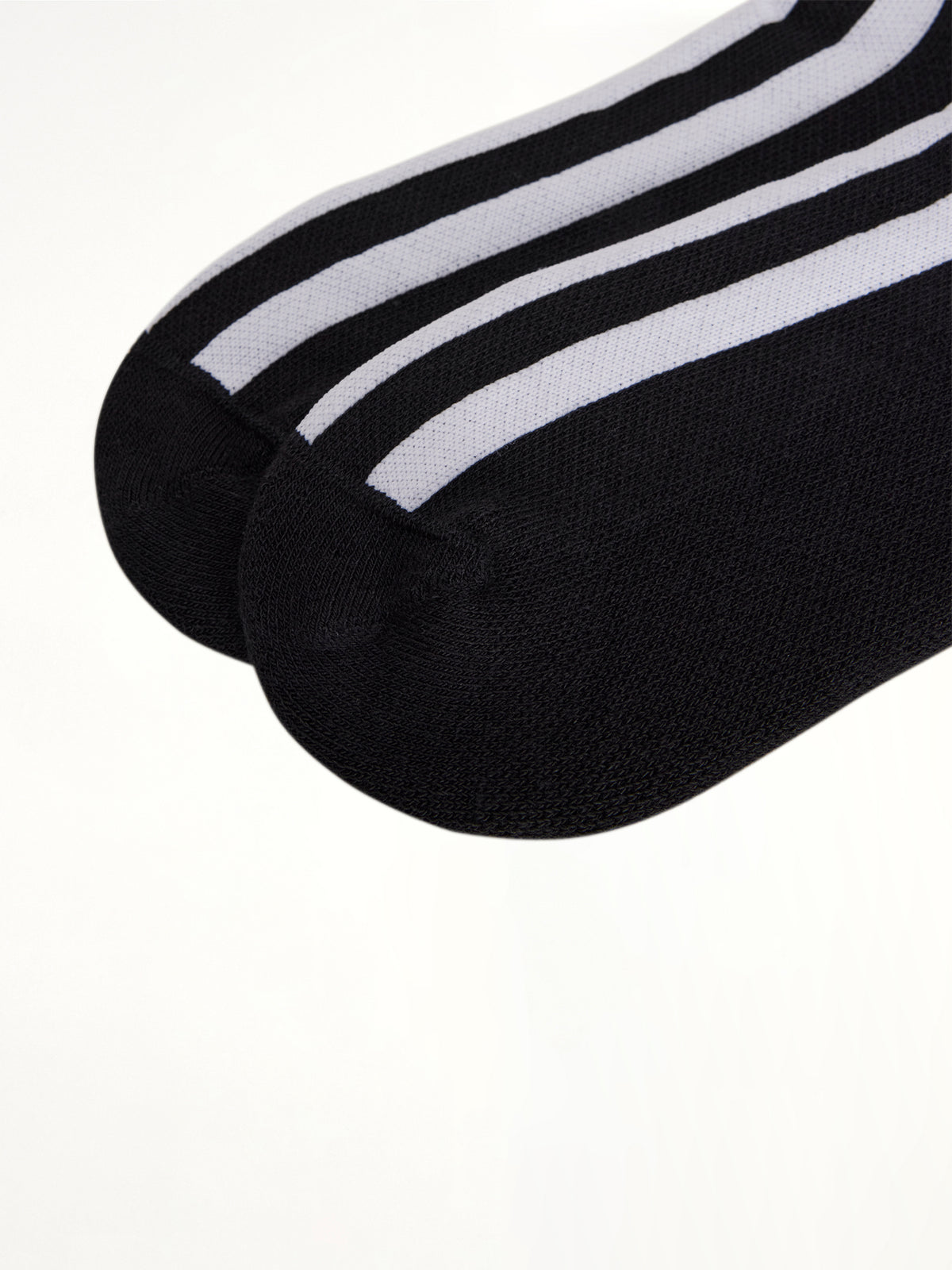 Y-3 Stripe Socks in Black/White