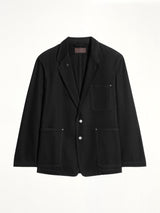 Single Breasted Tailored Jacket in Black