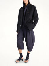 Single Breasted Tailored Jacket in Black