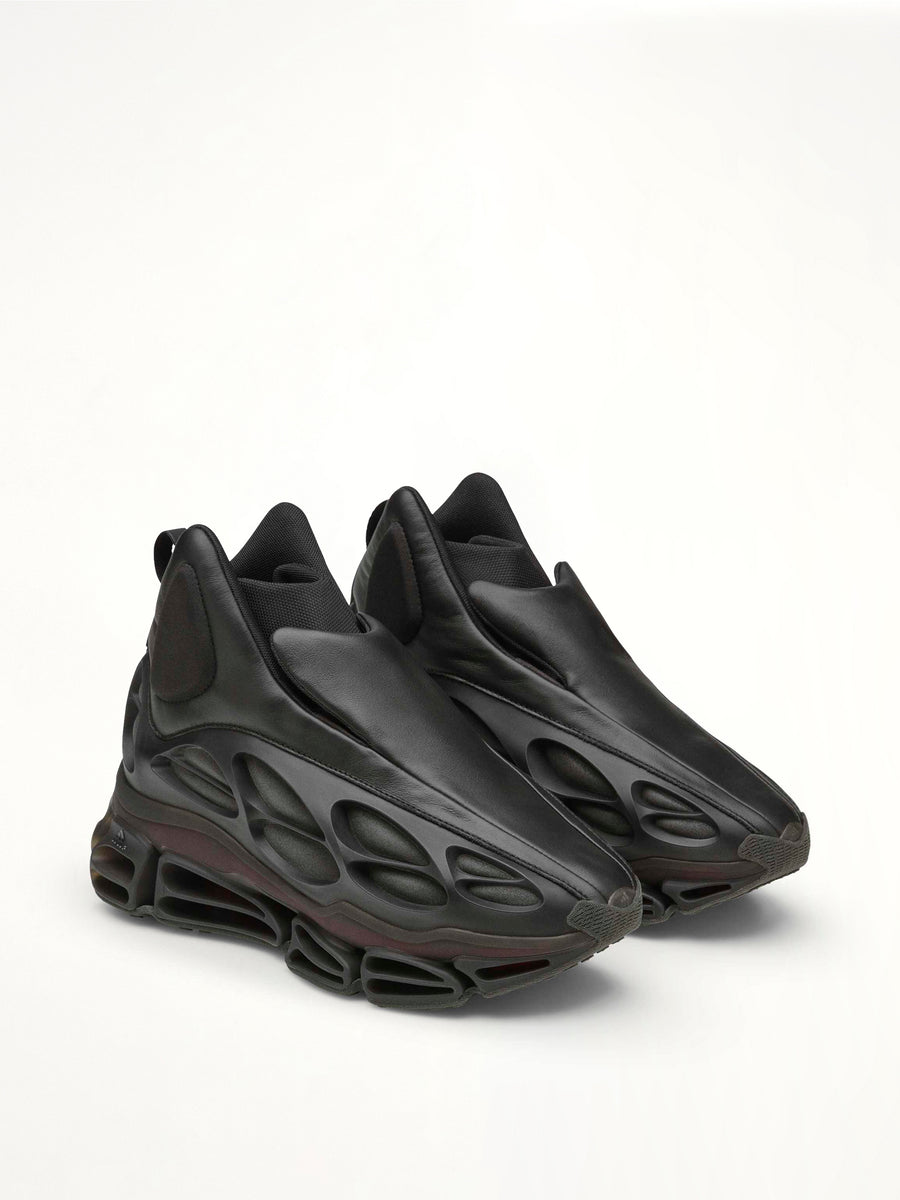 Adidas x Chavarria Mega Mid Sneaker in Core Black