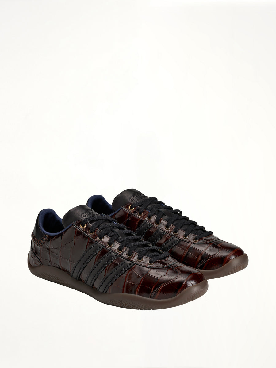 Adidas x WB Karintha Croc in Dark Brown