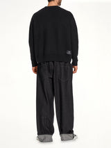 Y-3 Denim Pants in Black