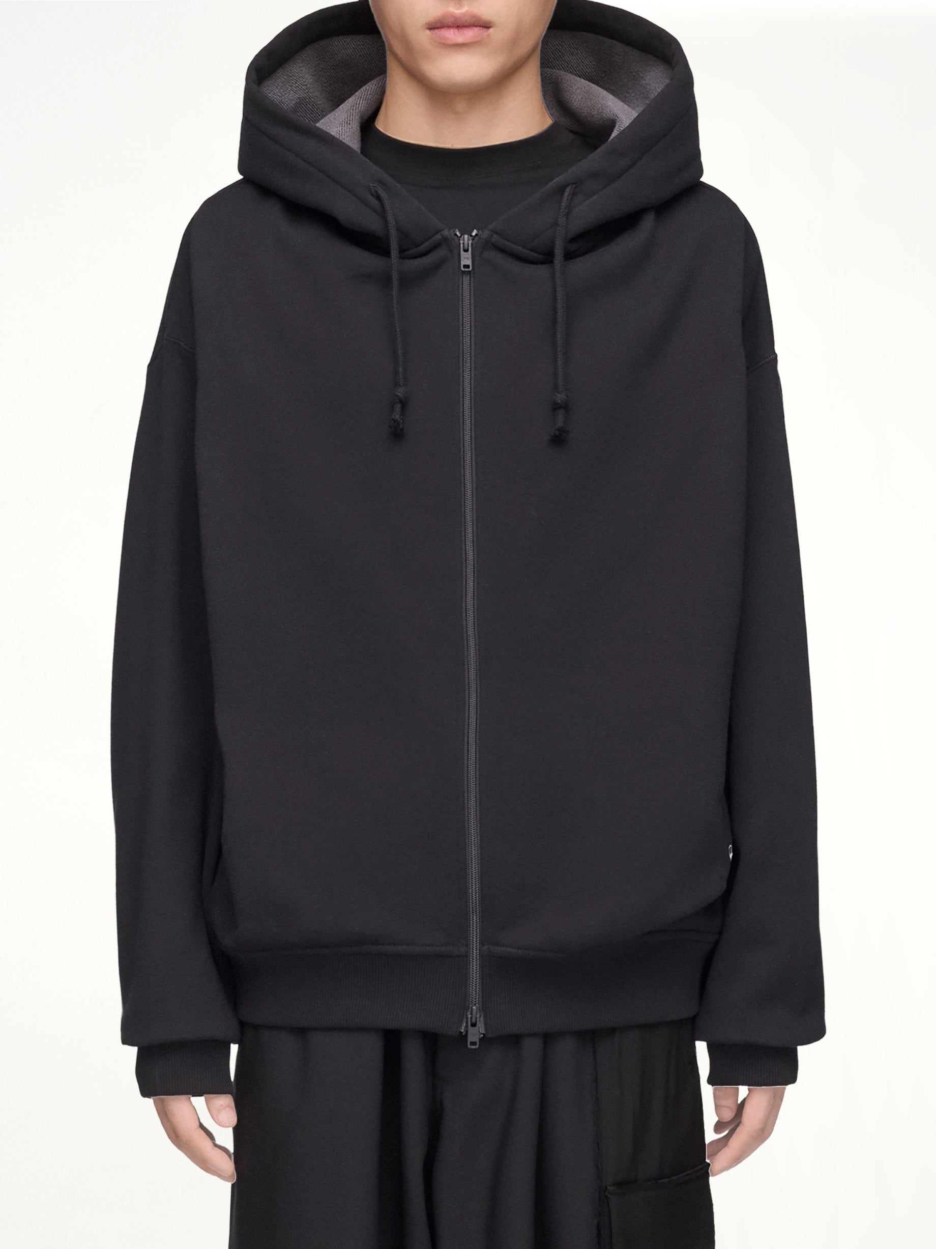 F1 Zip Hoodie in Black