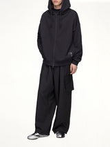 F1 Zip Hoodie in Black