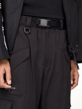F1 Cargo Pants in Black