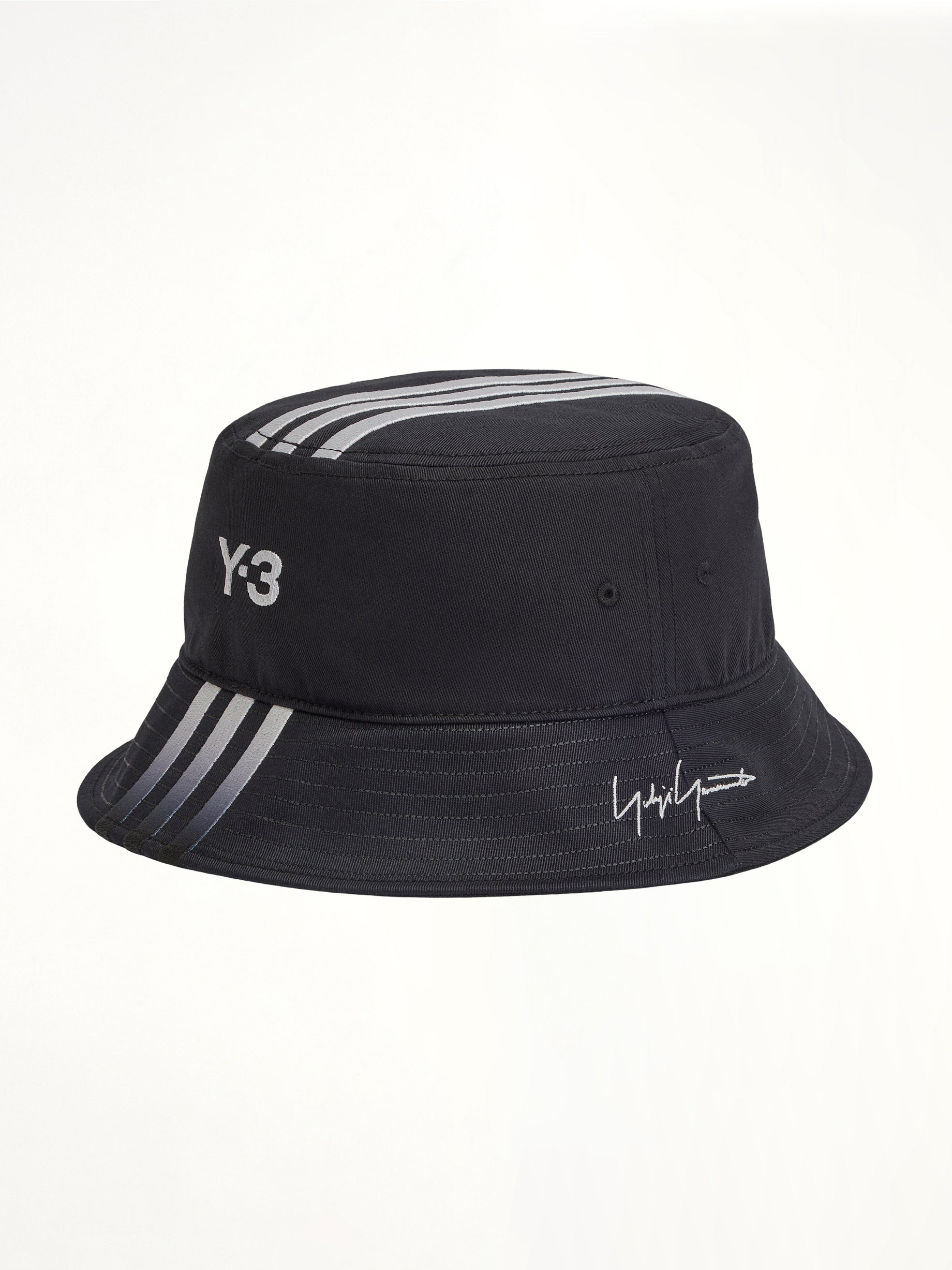 Y-3 x Mercedes Bucket Hat in Black
