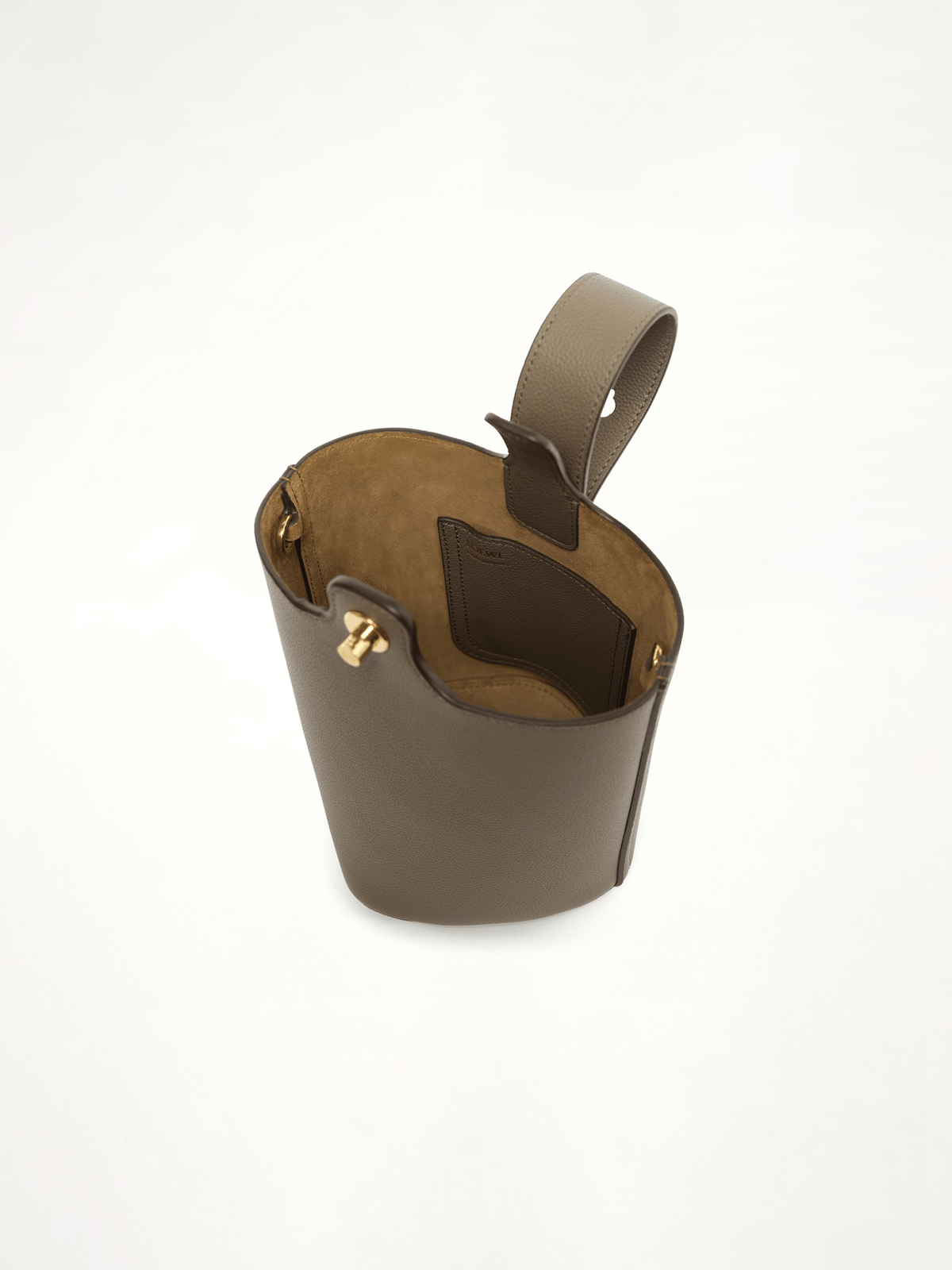 Pebble Bucket Mini in Taupe