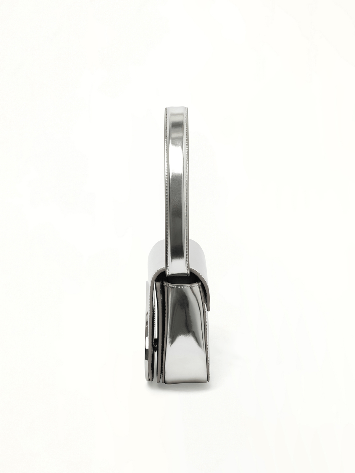 1DR Shoulder Bag in Silver