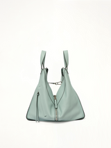 Medium Hammock Bag in Classic Calfskin in Aqua