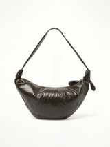 Large Croissant Bag in Dark Tobacco
