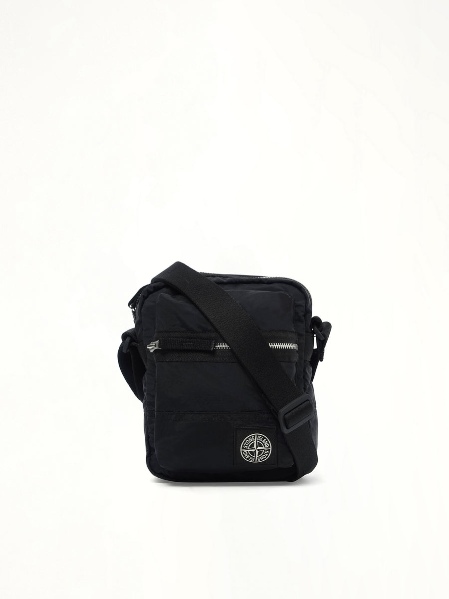 920001 Coated Nylon Pouch in Black