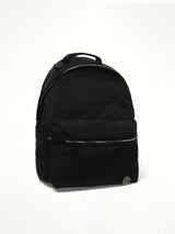 9200016 Coated Nylon Backpack in Black
