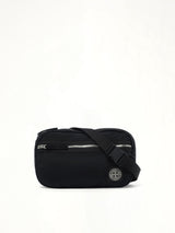 9200014 Coated Nylon Belt Bag in Black