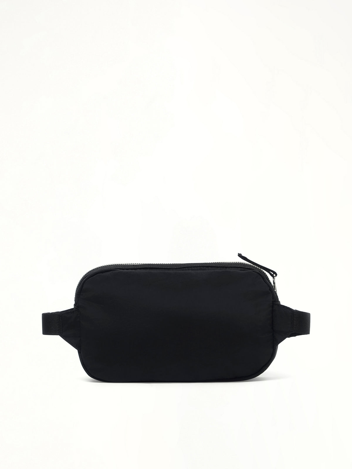 9200014 Coated Nylon Belt Bag in Black