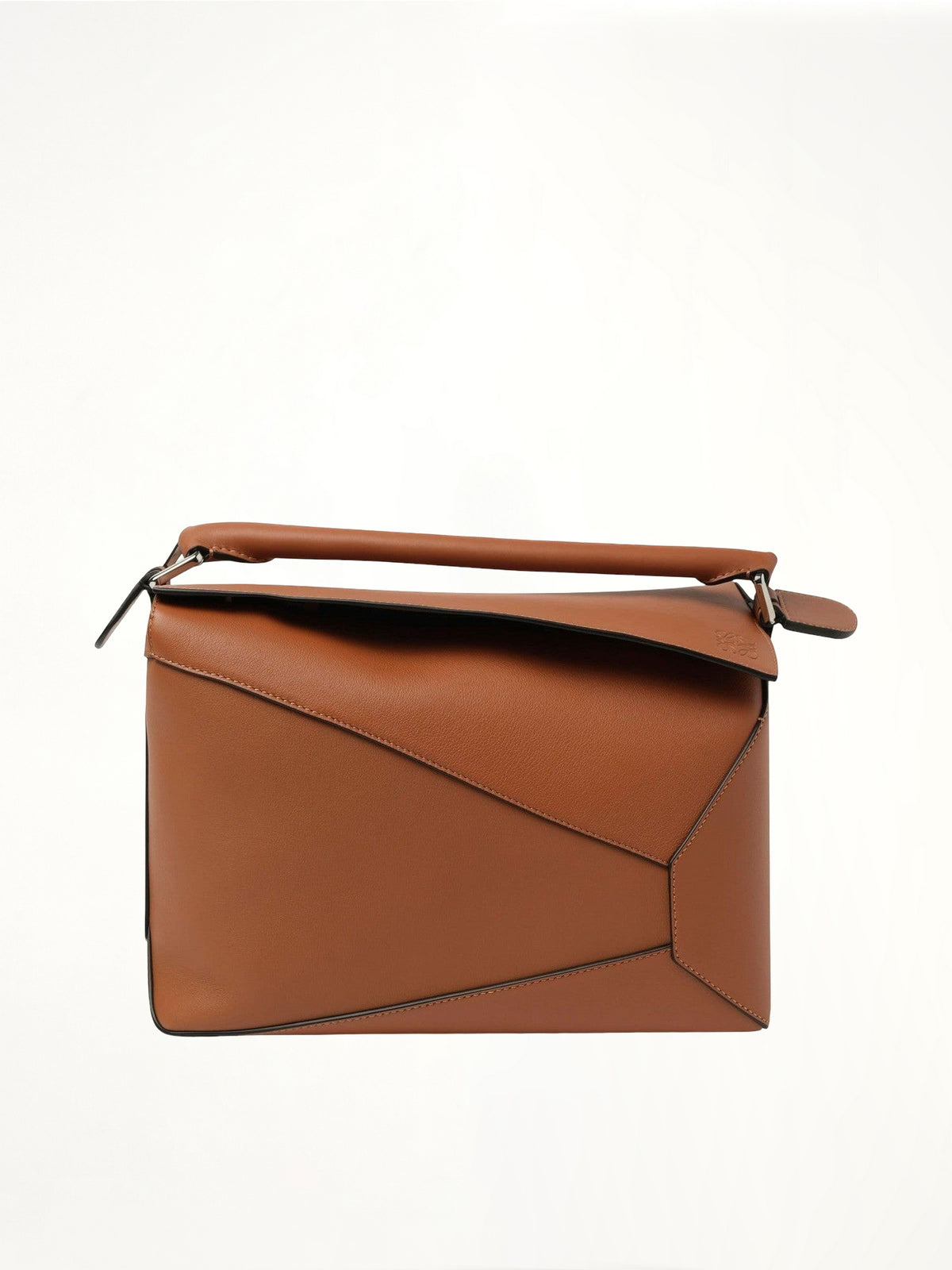 Puzzle Edge Bag in Tan