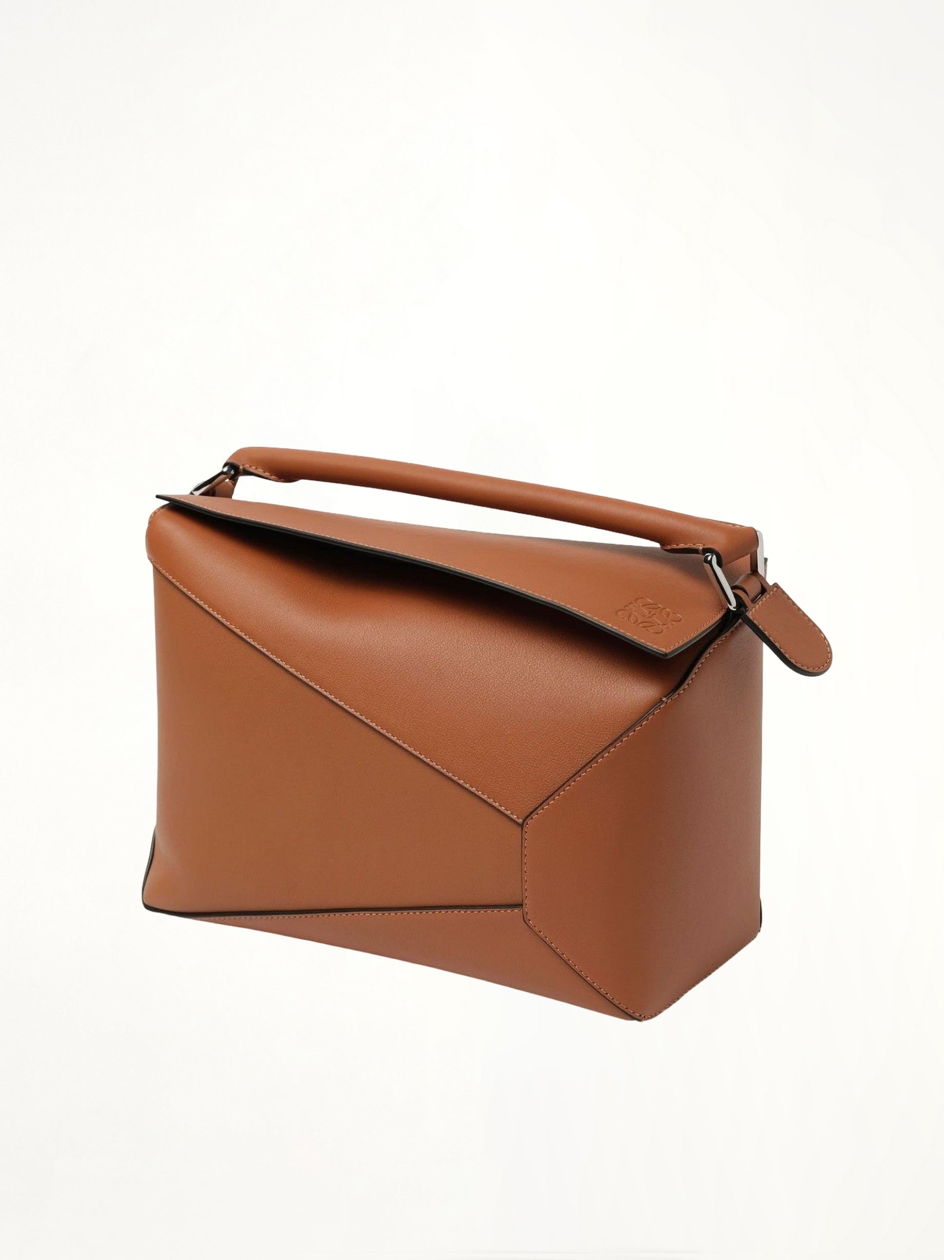 Puzzle Edge Bag in Tan