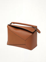 Puzzle Edge Bag in Tan