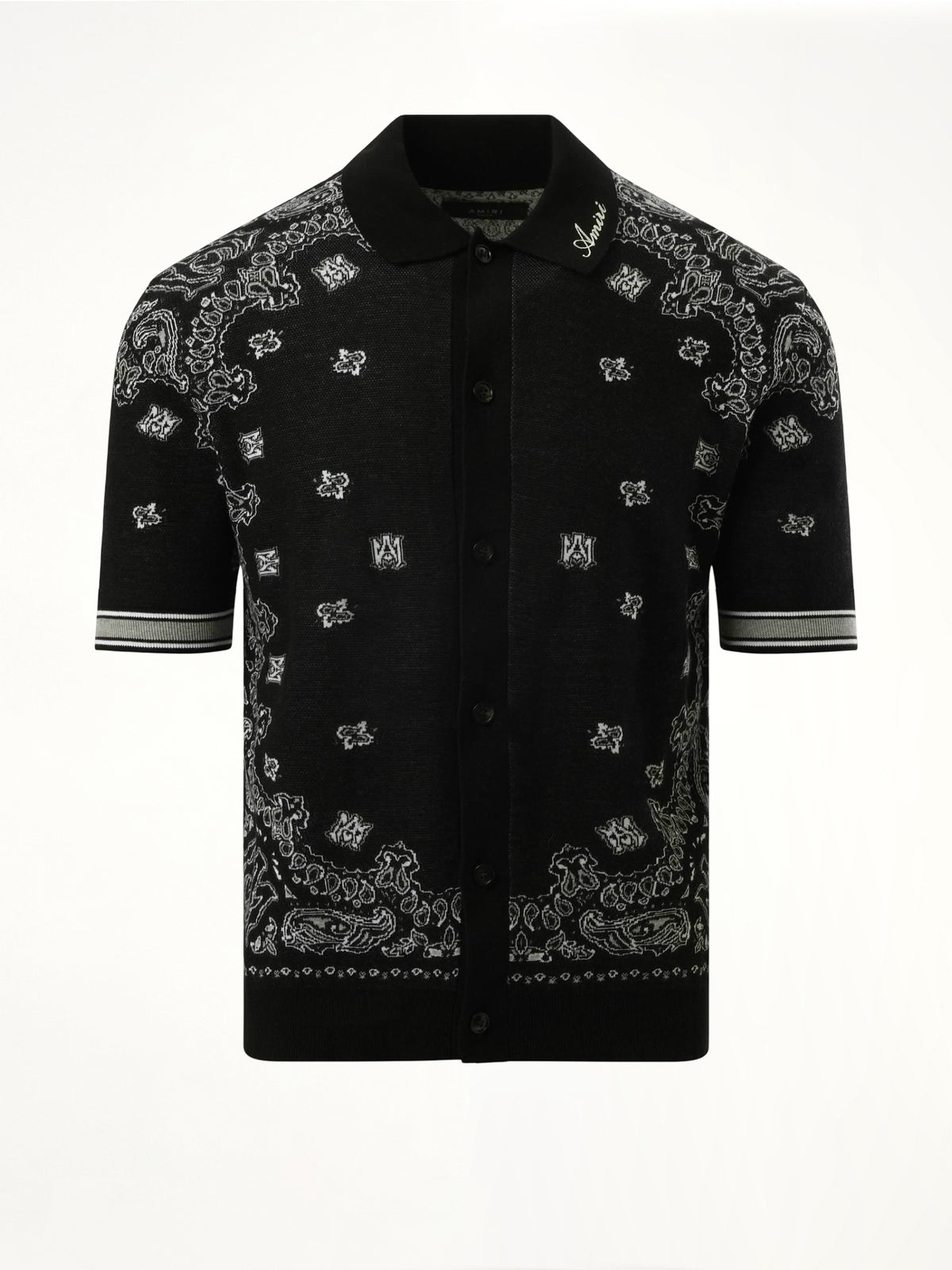 Bandana Polo in Black
