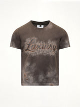 Luxury Mud Paint T-Shirt in Brown
