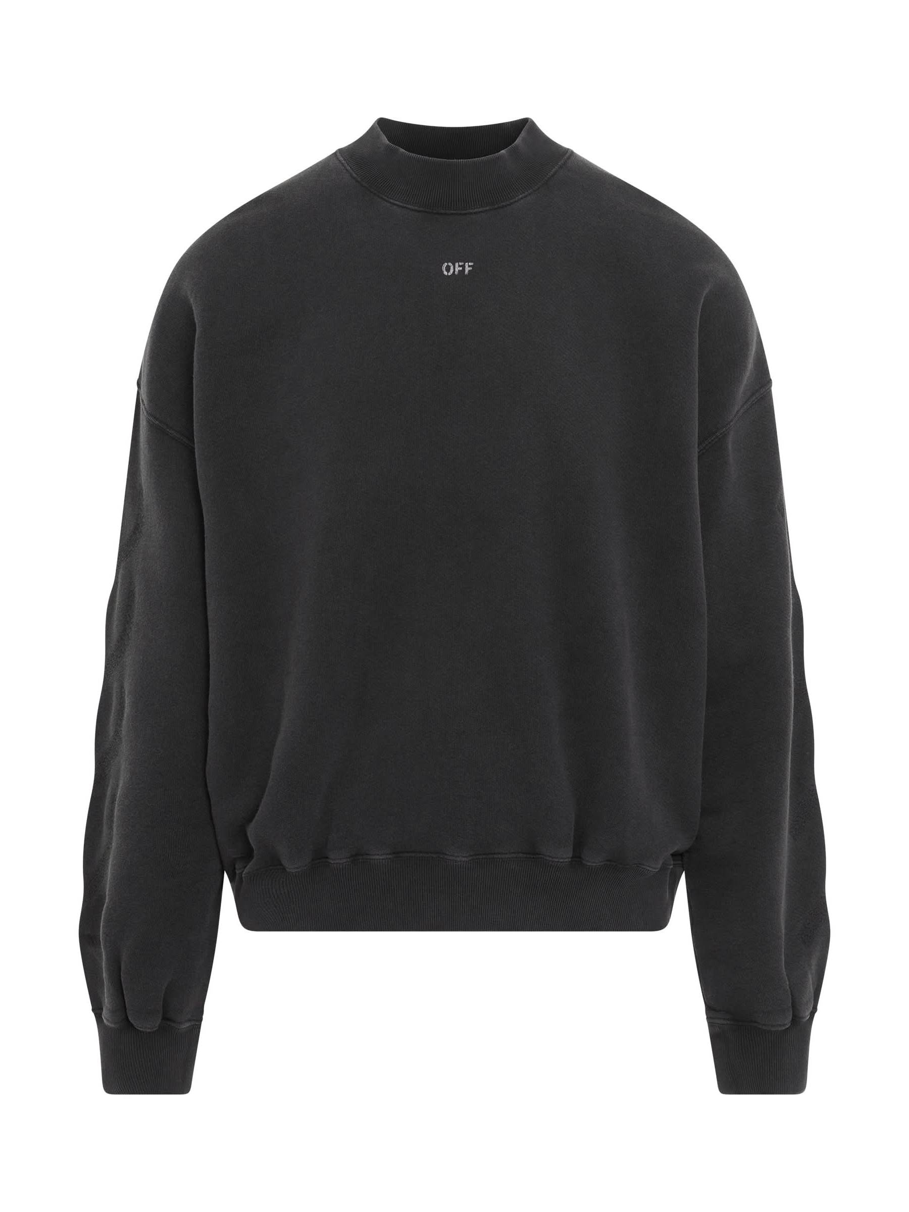 St Matthew Oversize Sweatshirt in Black
