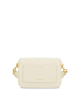 Plain Binder Shoulder Bag in Beige