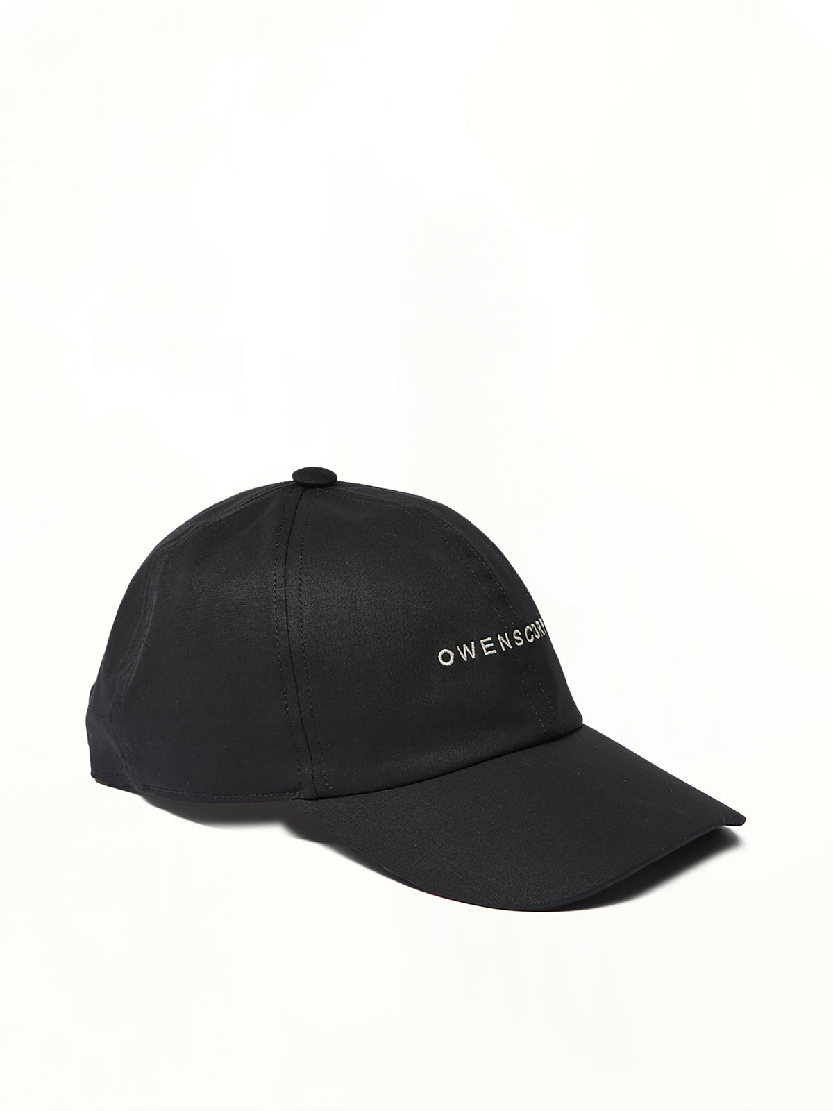 Owenscorp Baseball Cap in Black/Pearl