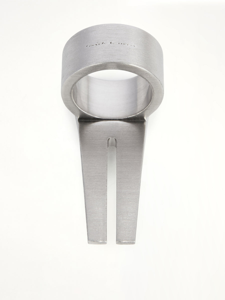 Open Trunk Ring in Silver