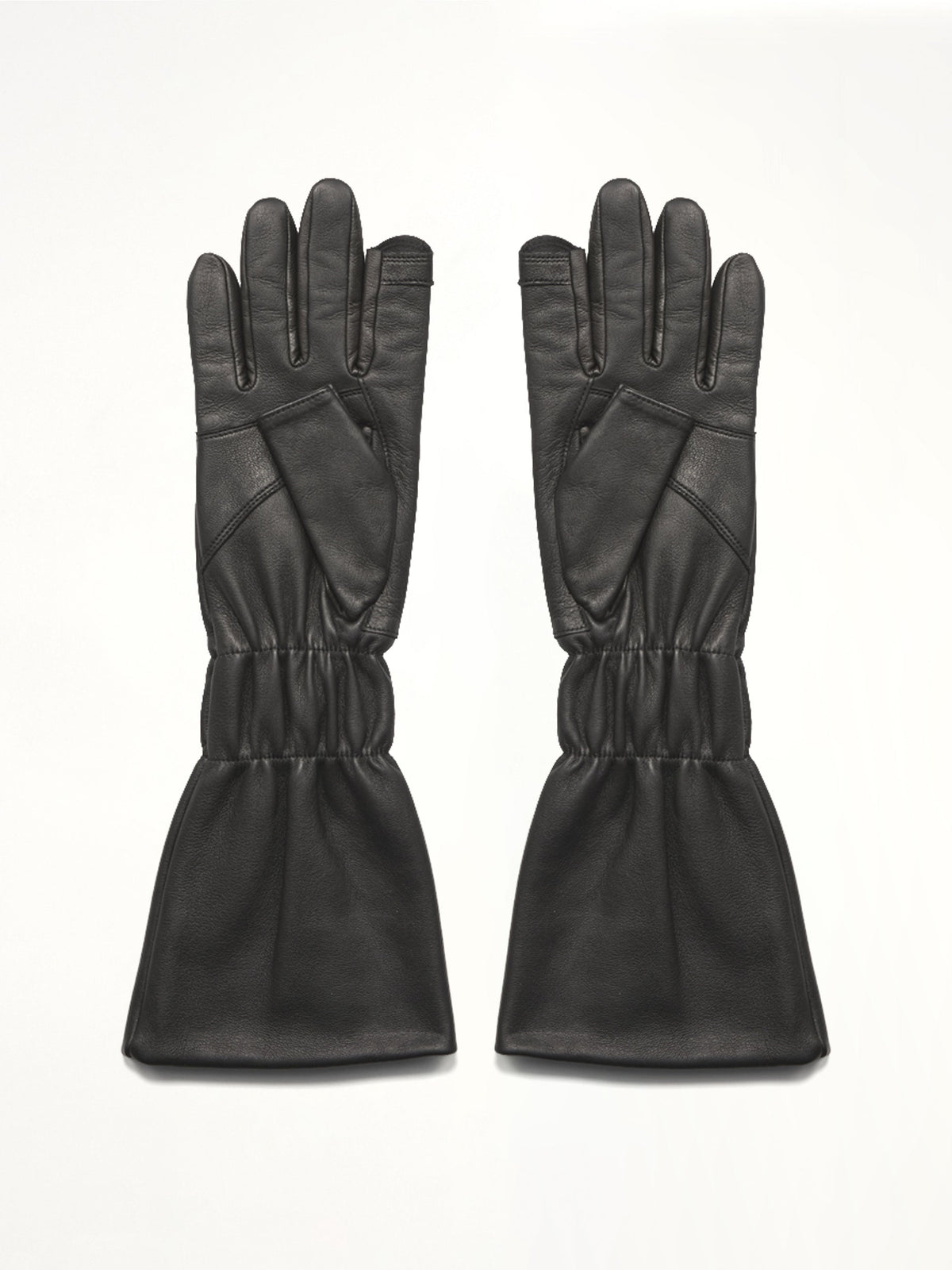 Cuffed Gloves in Black