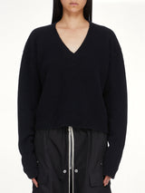 Tommy V Neck in Black