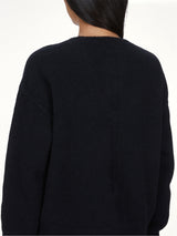 Tommy V Neck in Black
