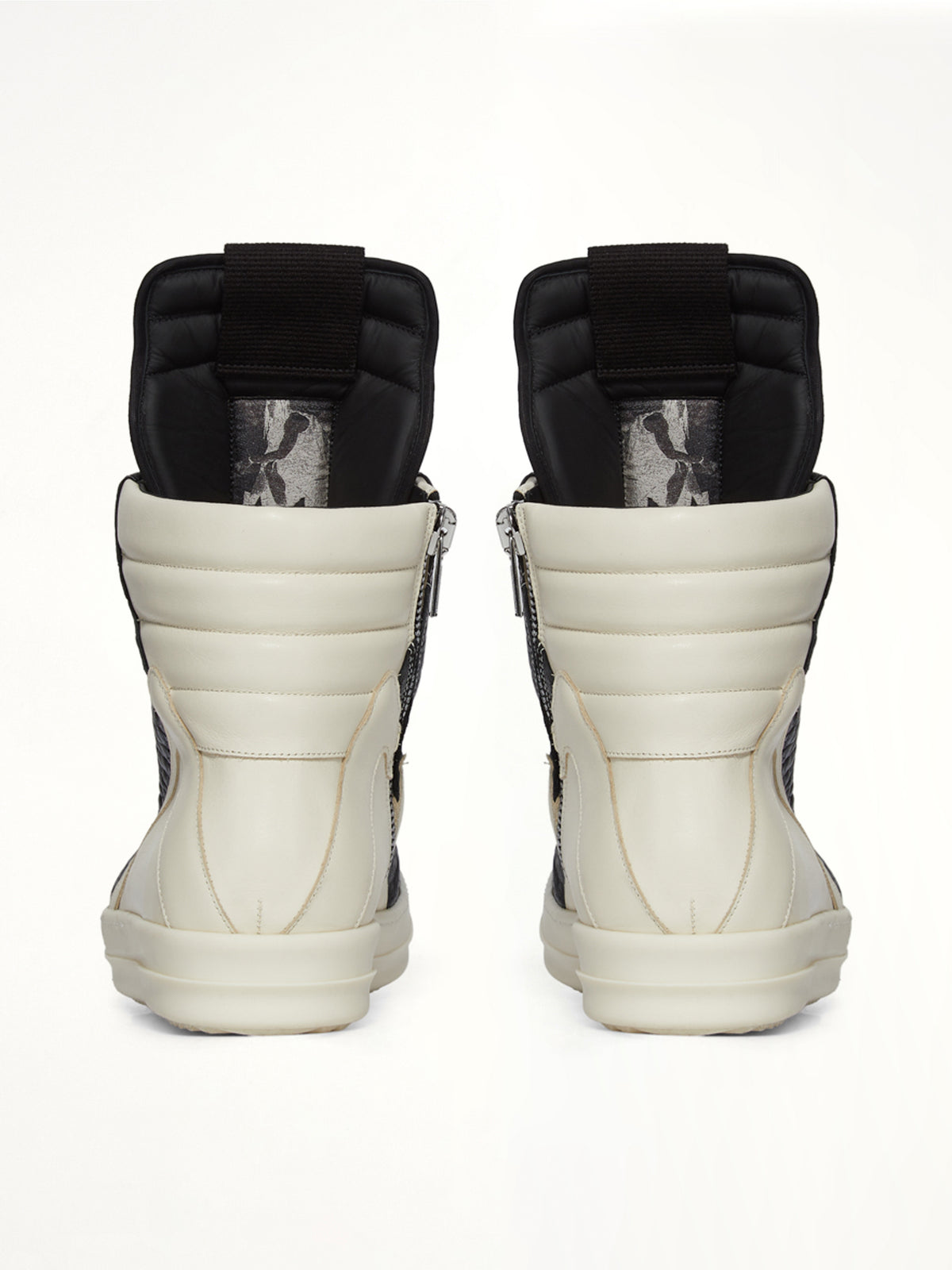 Geobasket Heel Sneaker in Black/Milk