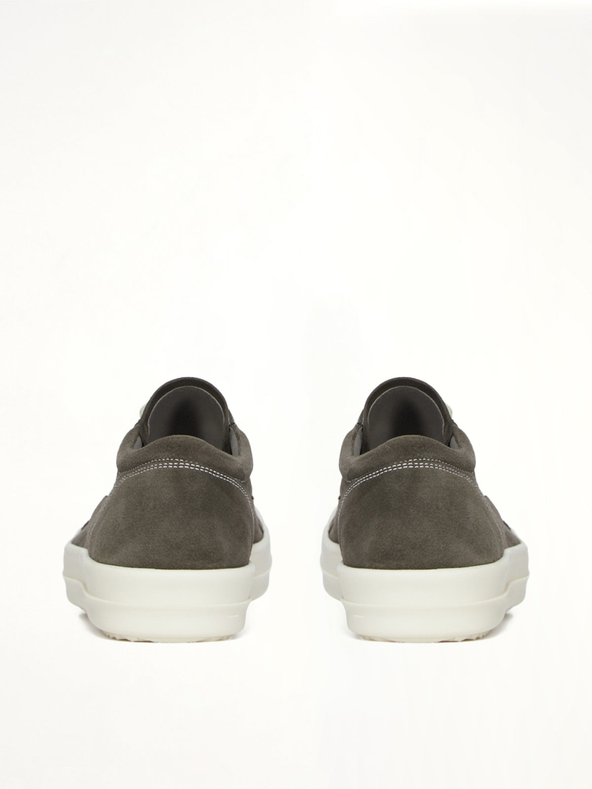 Vintage Sneaks in Euca/Milk Back View | RICK OWENS