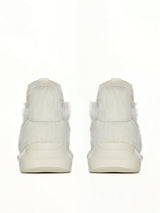 Fur Geth Runner in Milk/Milk/Milk  | RICK OWENS