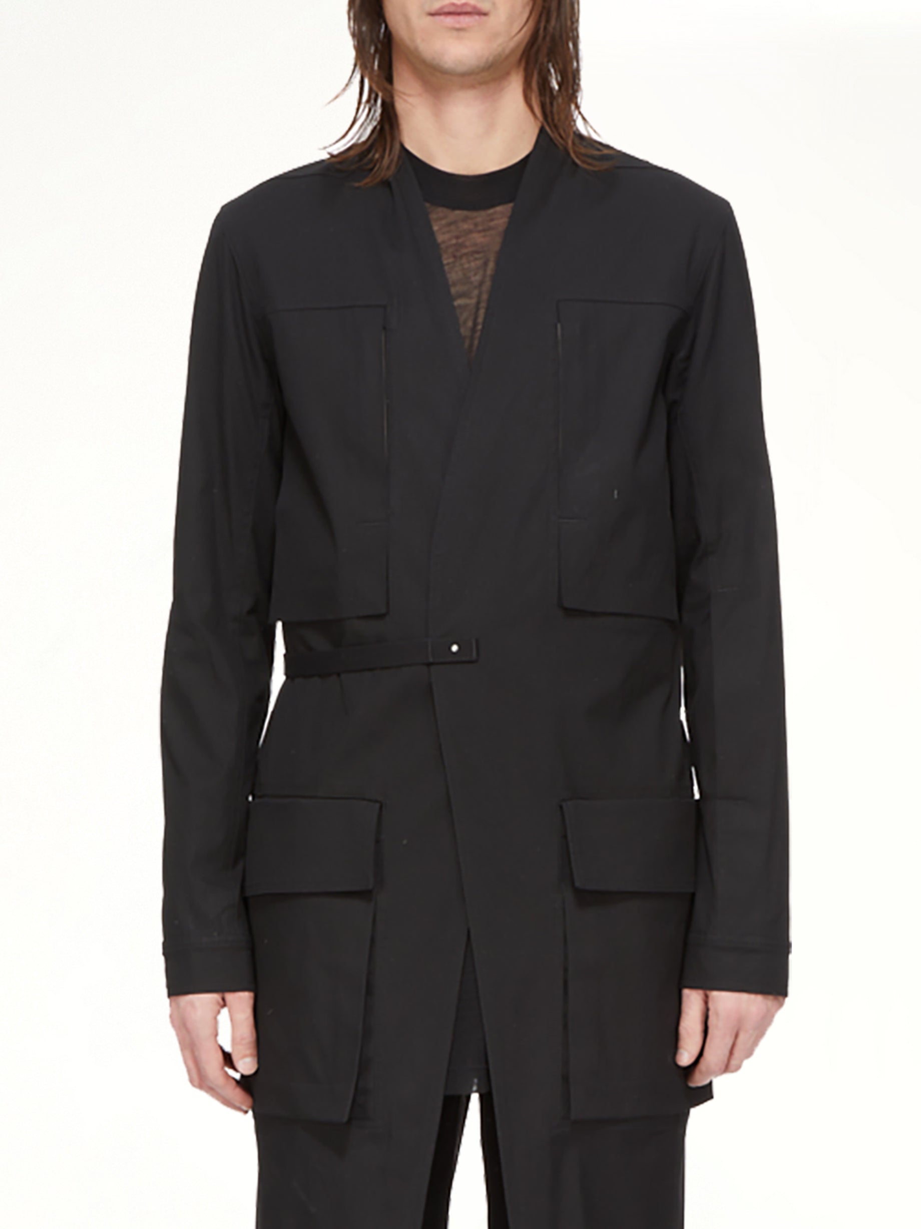 Lab Coat in Black